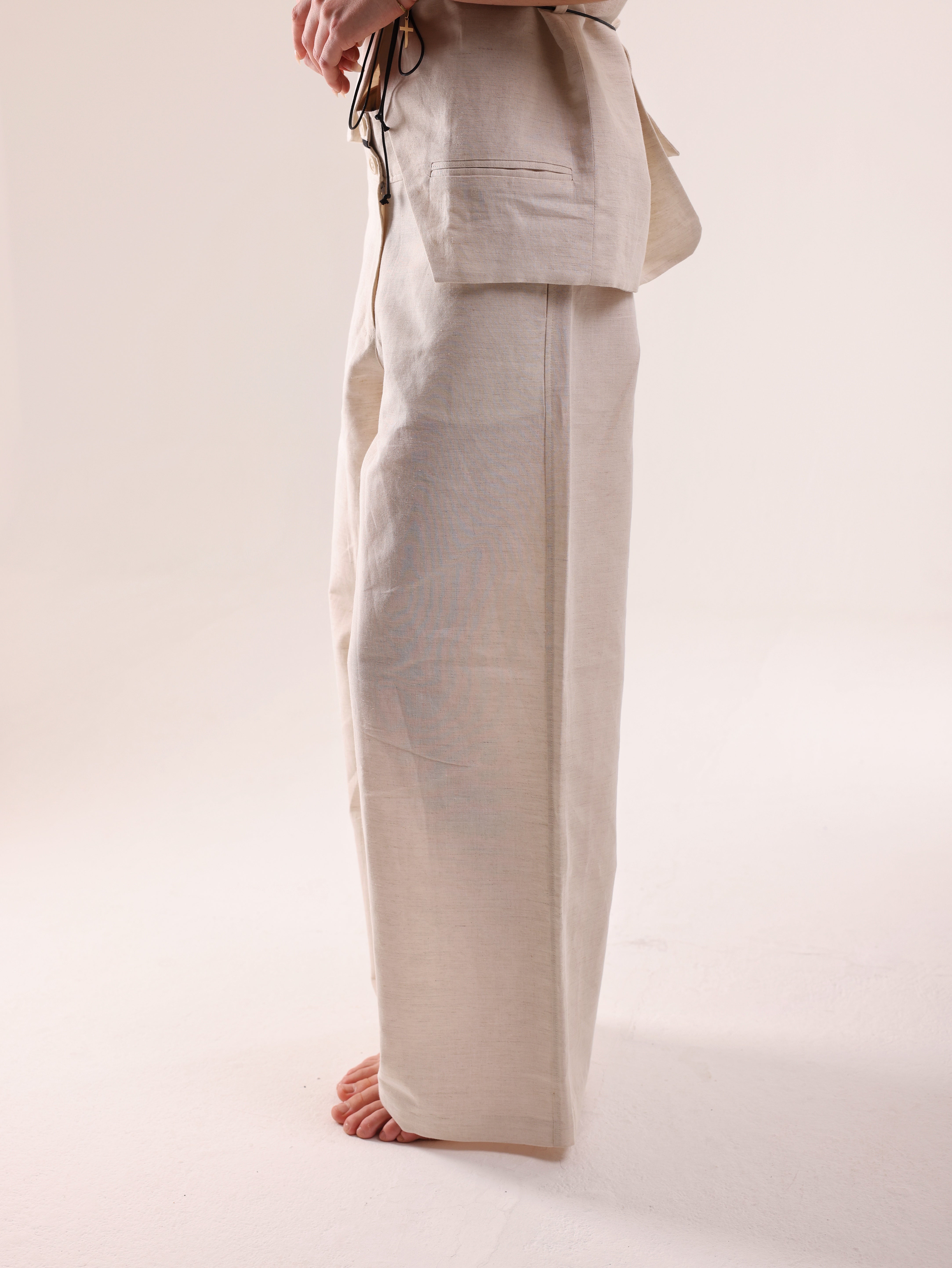 100% Linen Nile Suit Set