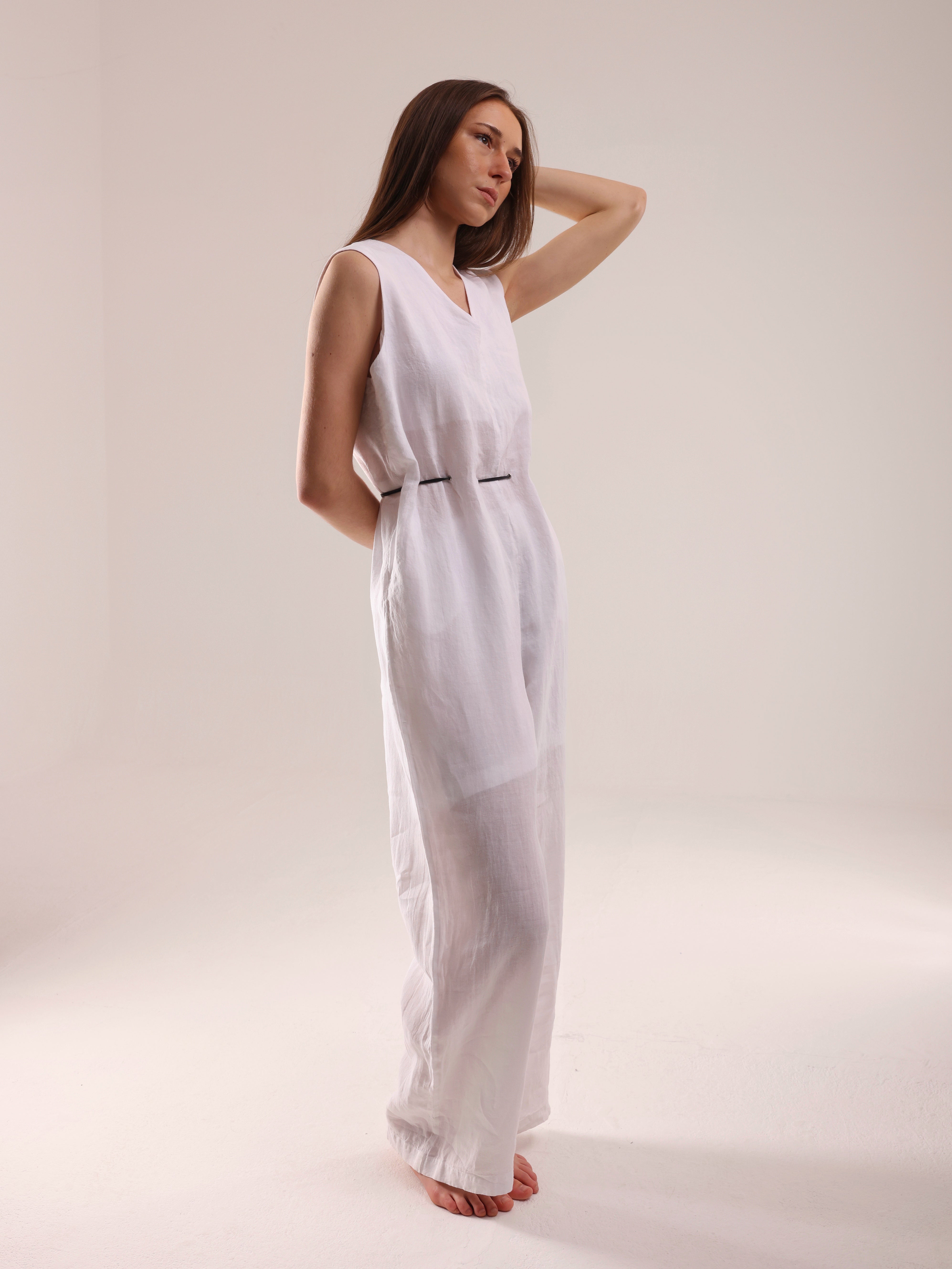 100% Linen  jumpsuit