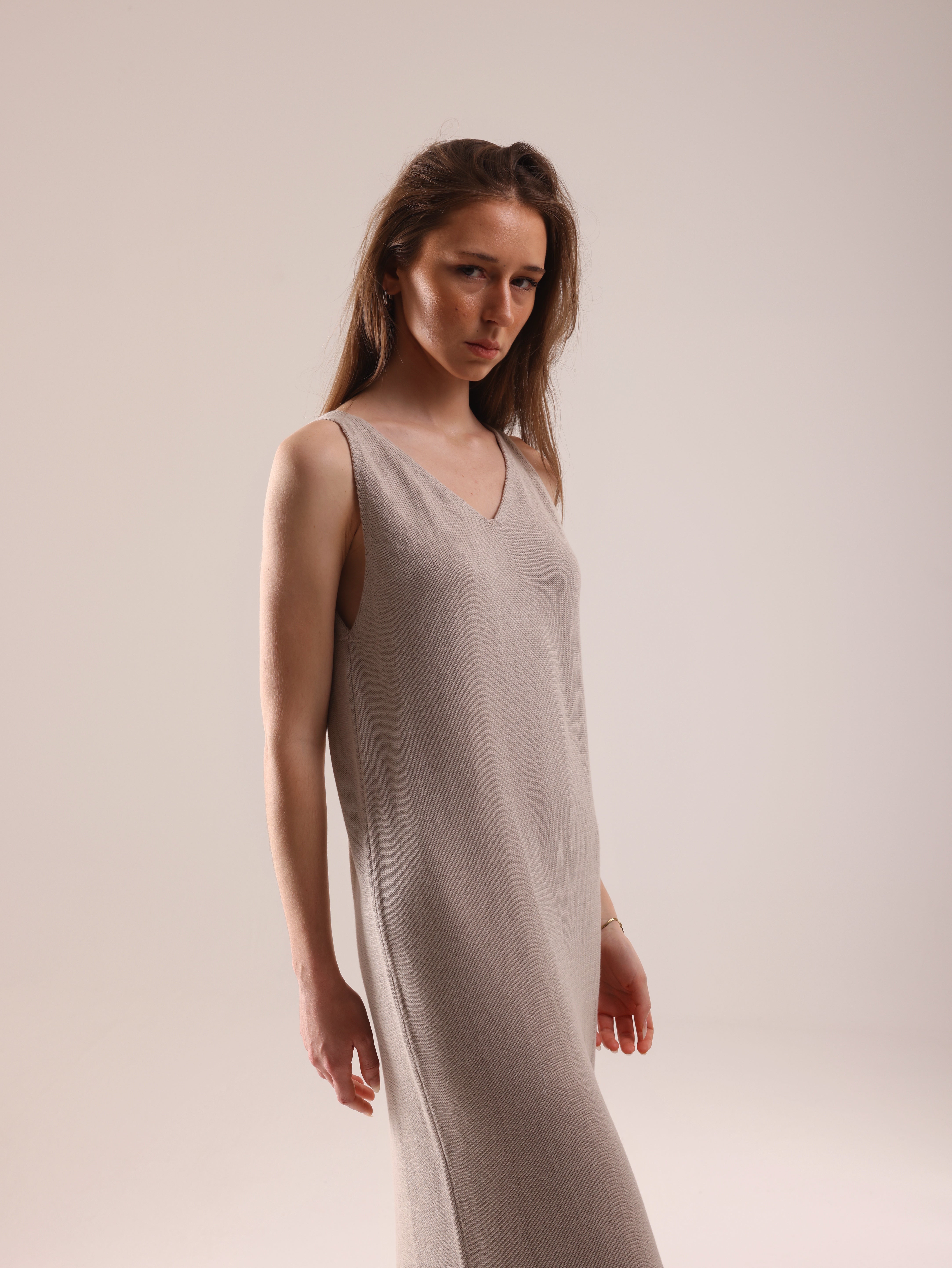 Knitted Long Dress