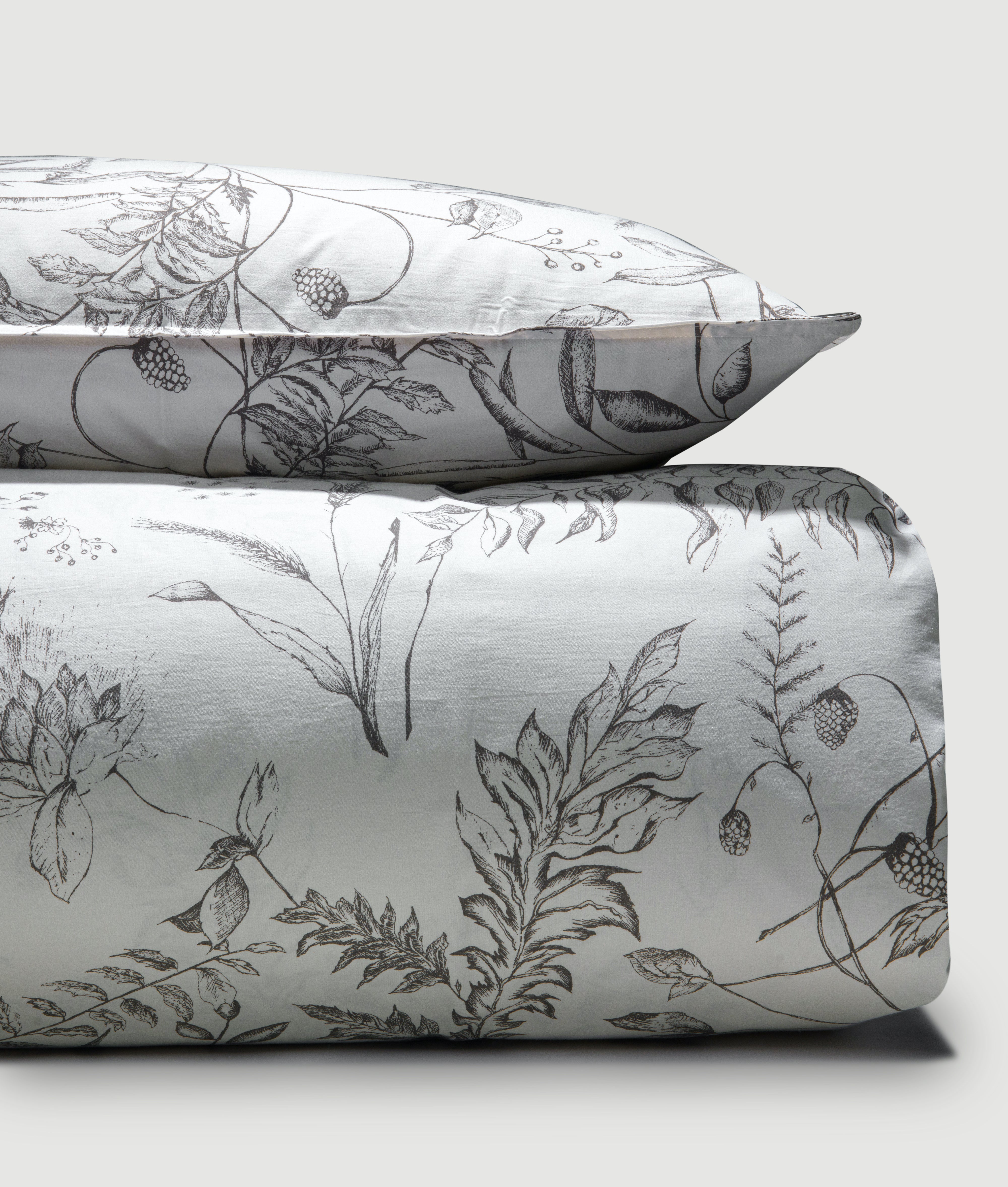 Printed Leaves Bedsheet set (350 TC)