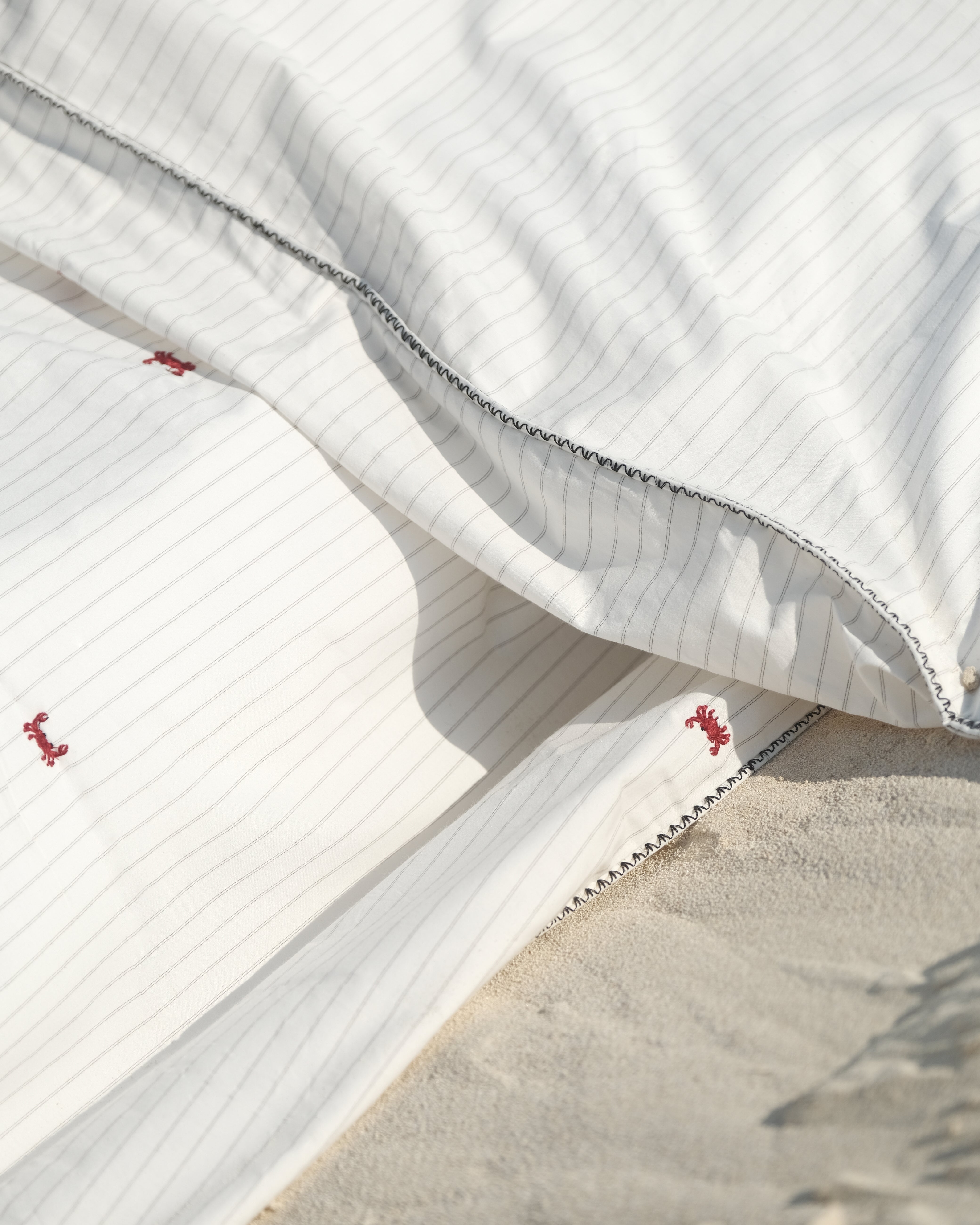 Crab Feston Duvet cover