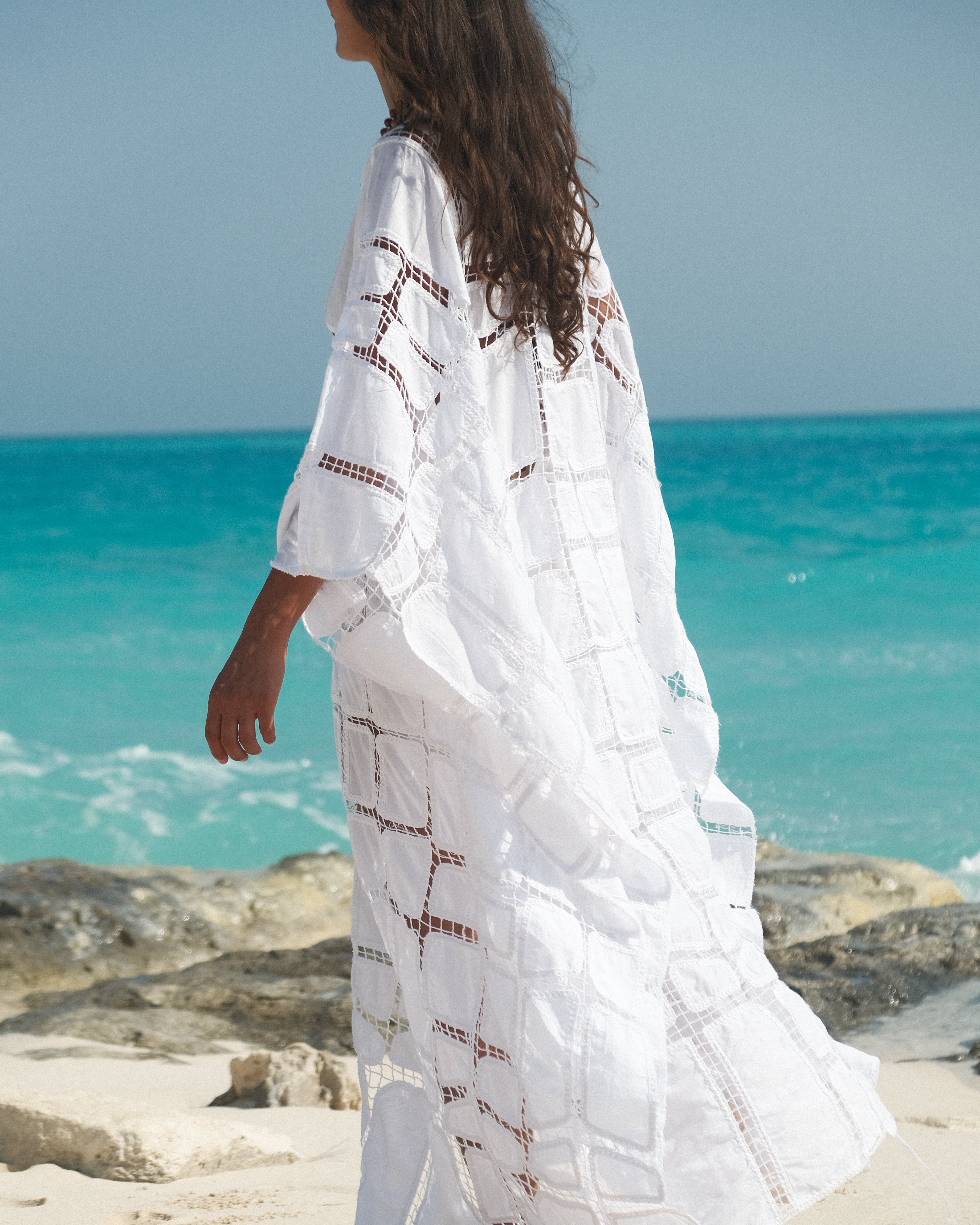 Squared Crochet Cover-up