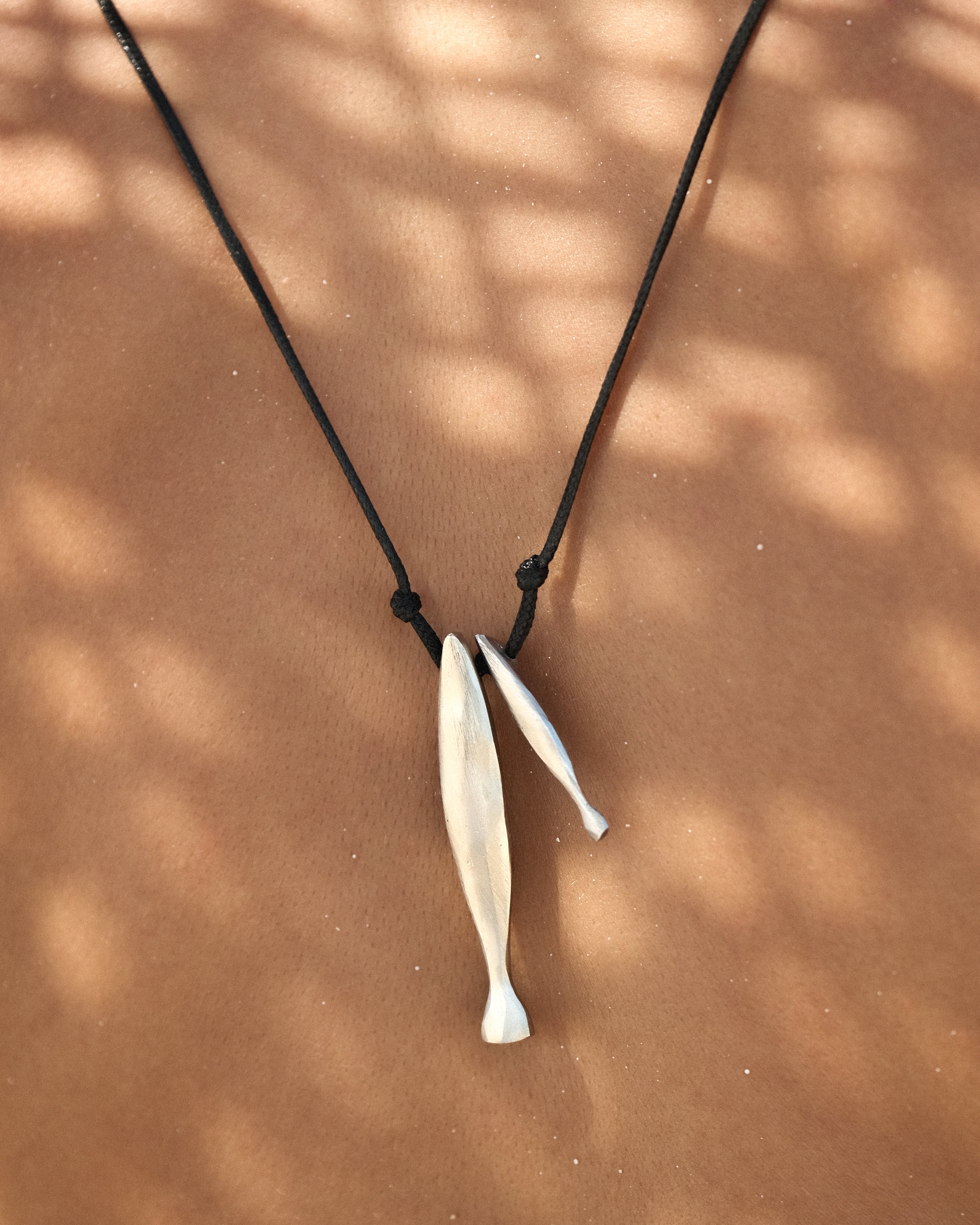 Fish Silver Necklace