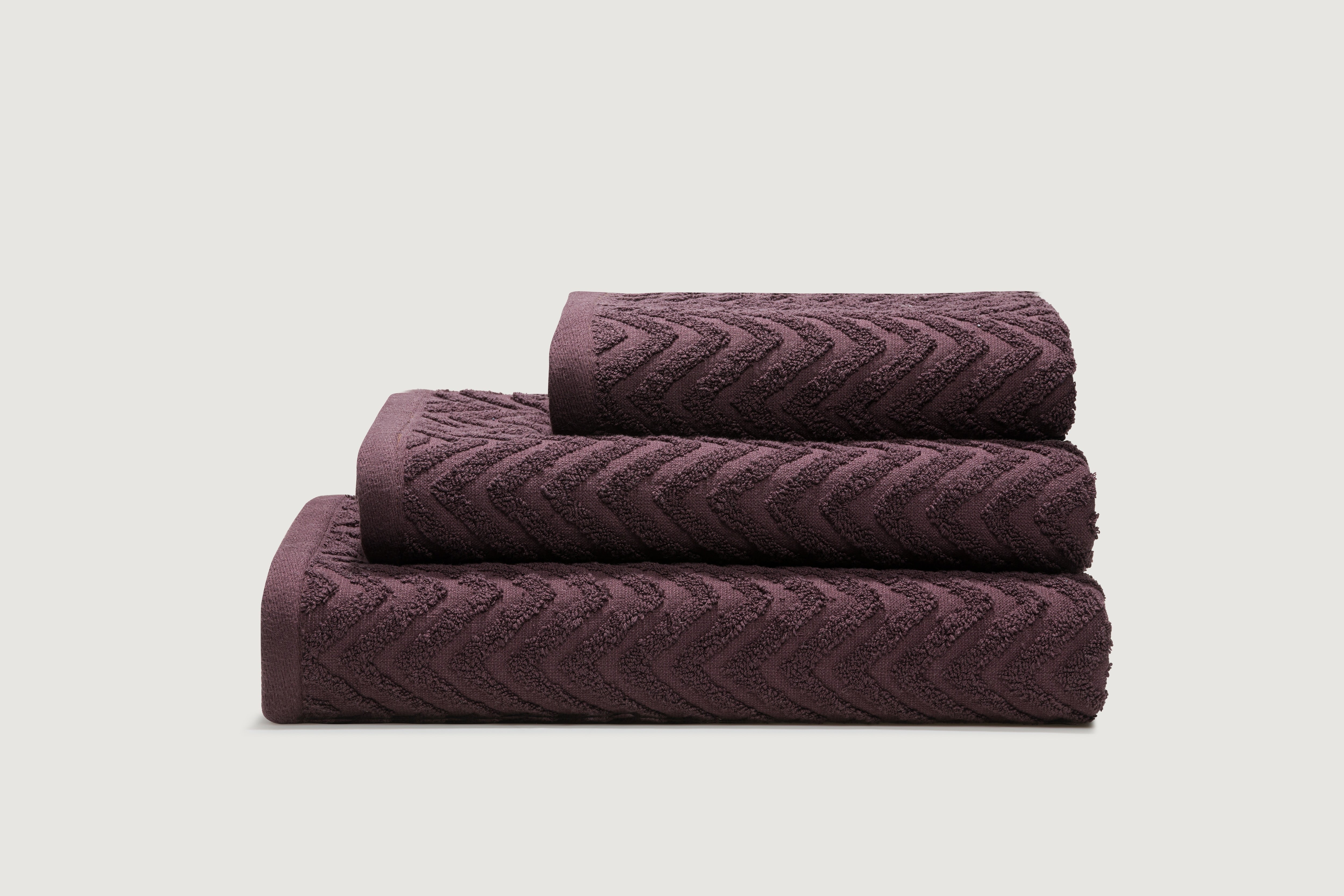 Zigzag Jacquard Towel