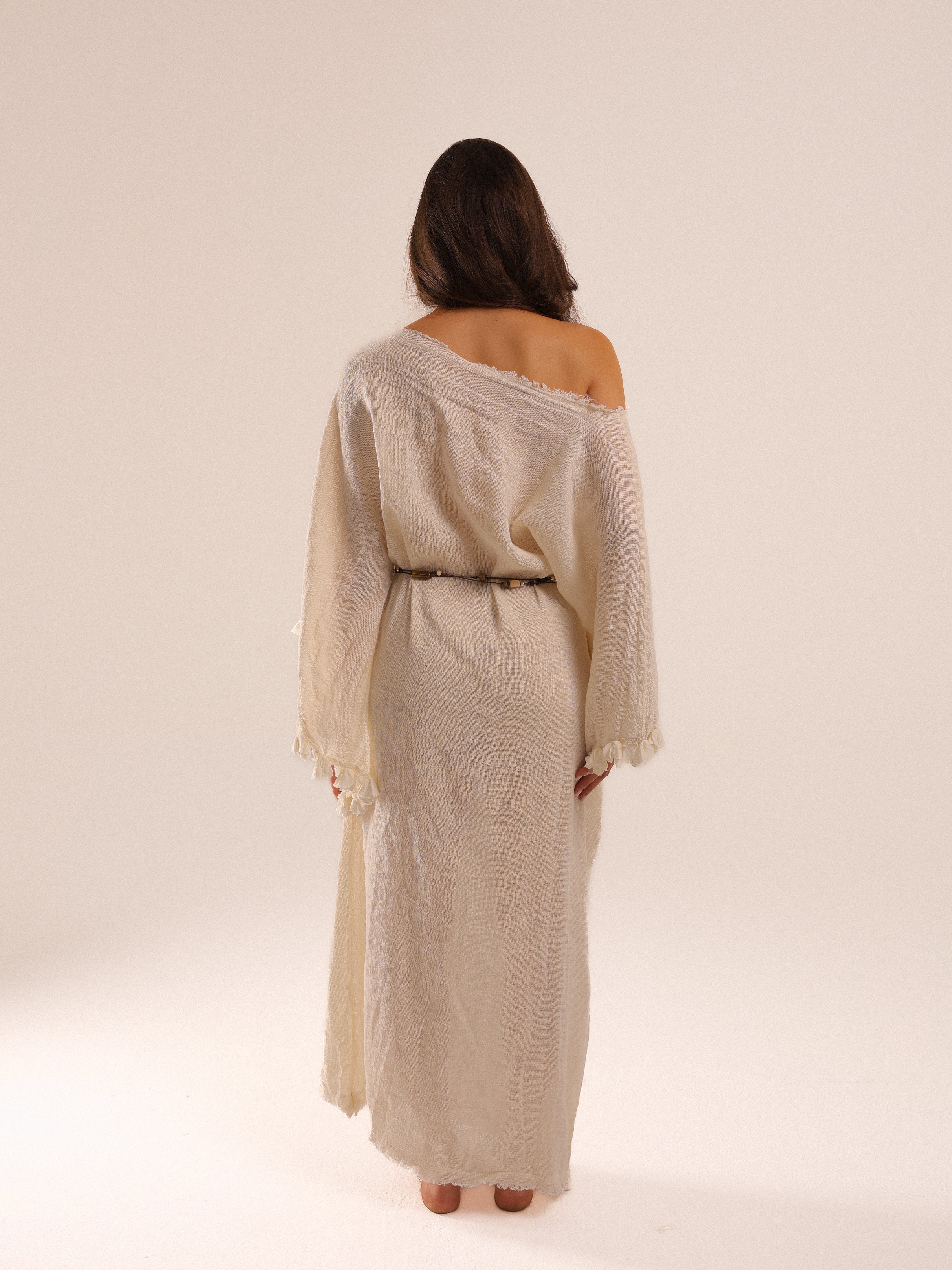 Flower Linen Dress