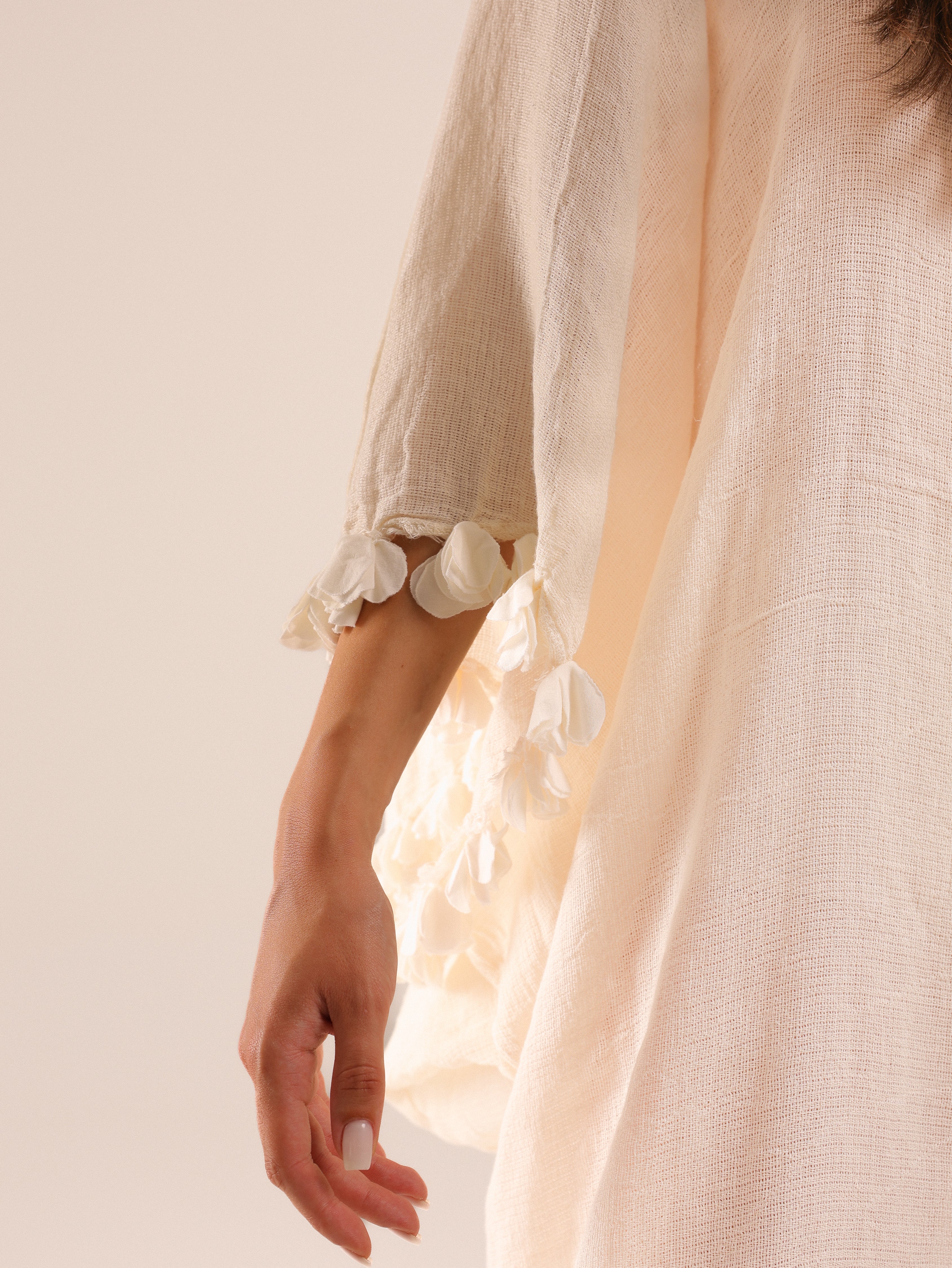 Flower Linen Dress
