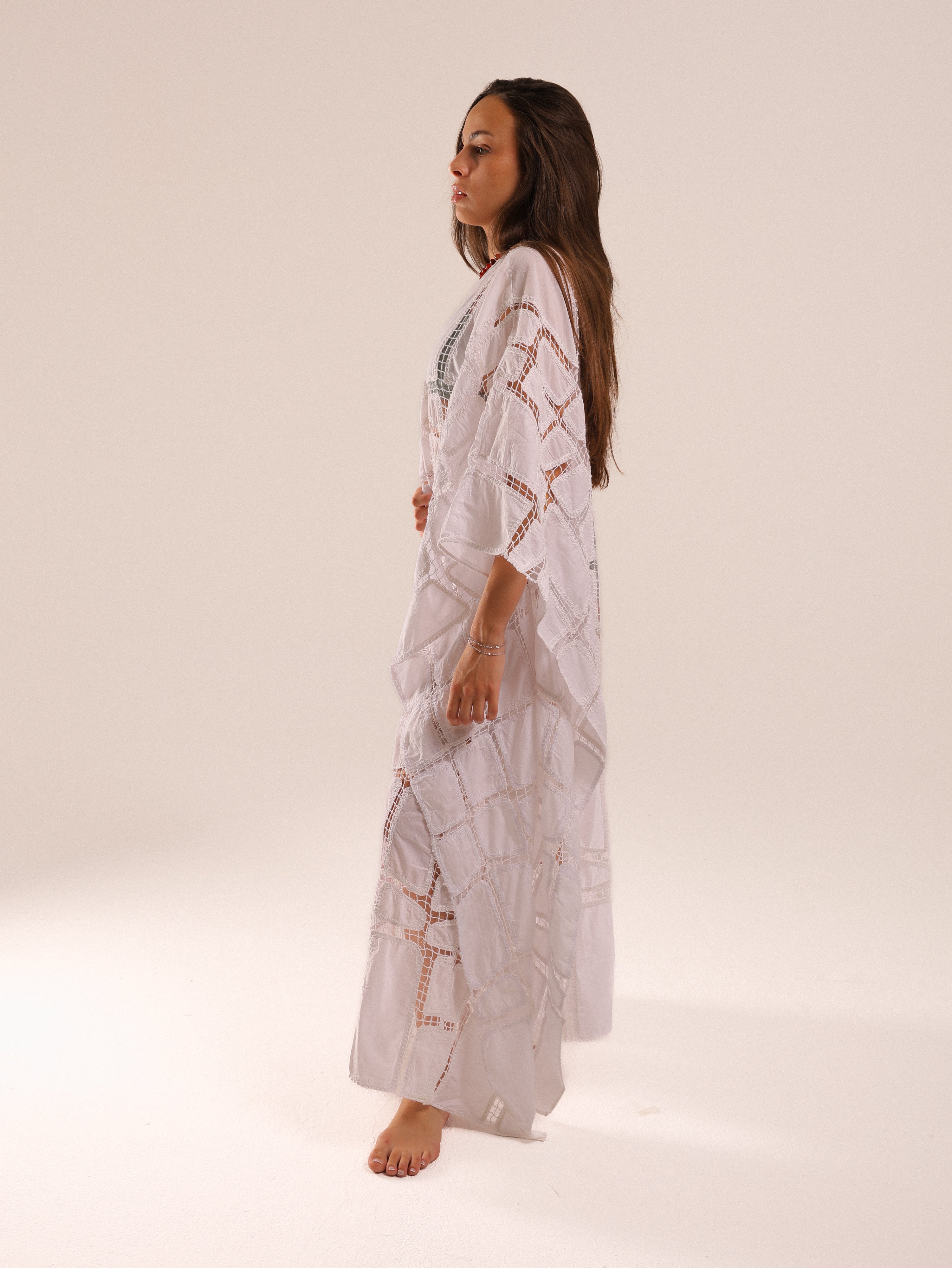 Squared Crochet Cover-up