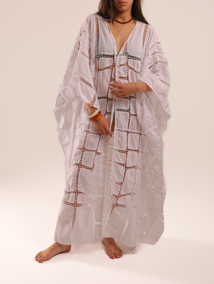 Squared Crochet Cover-up