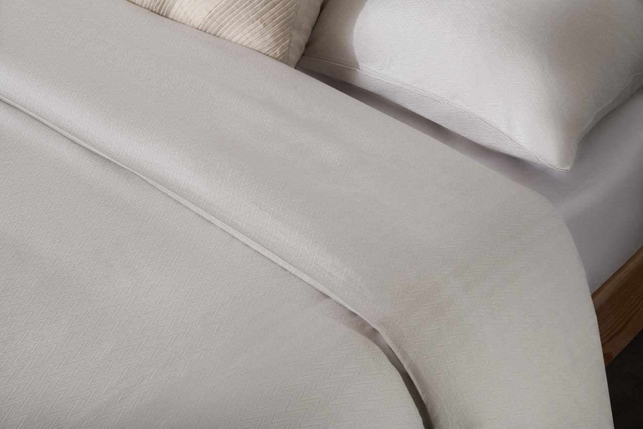 Jacquard 600TC Zigzag Duvet cover