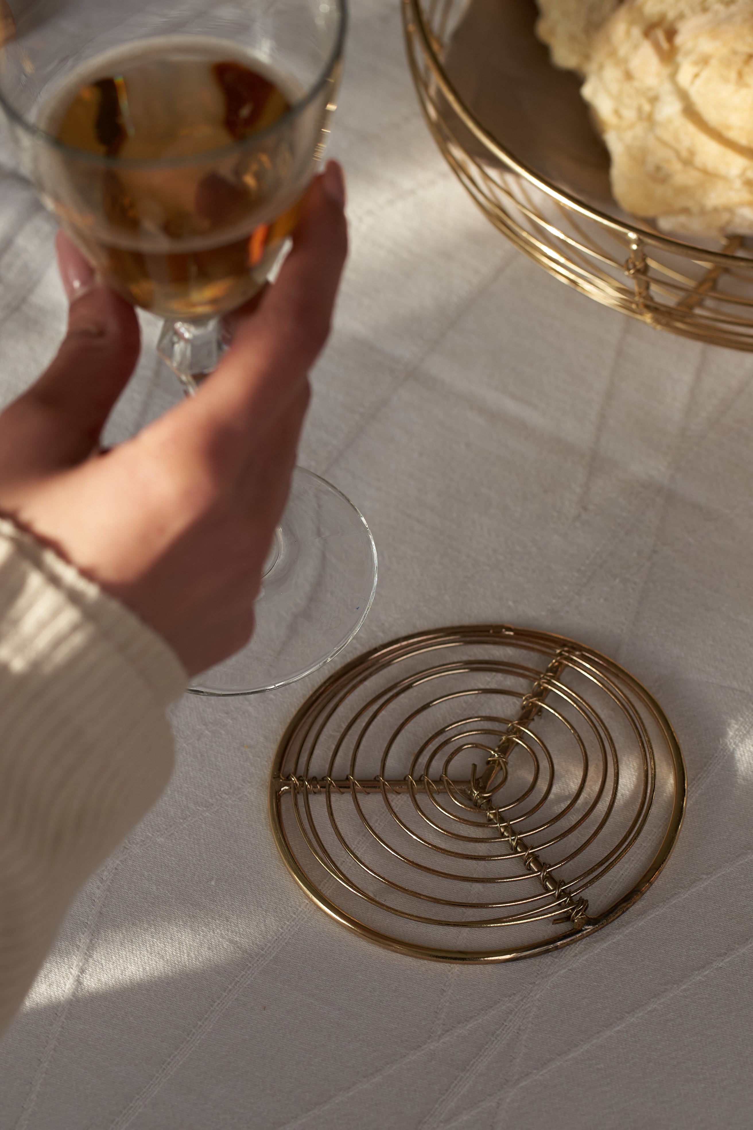 Golden Placemat