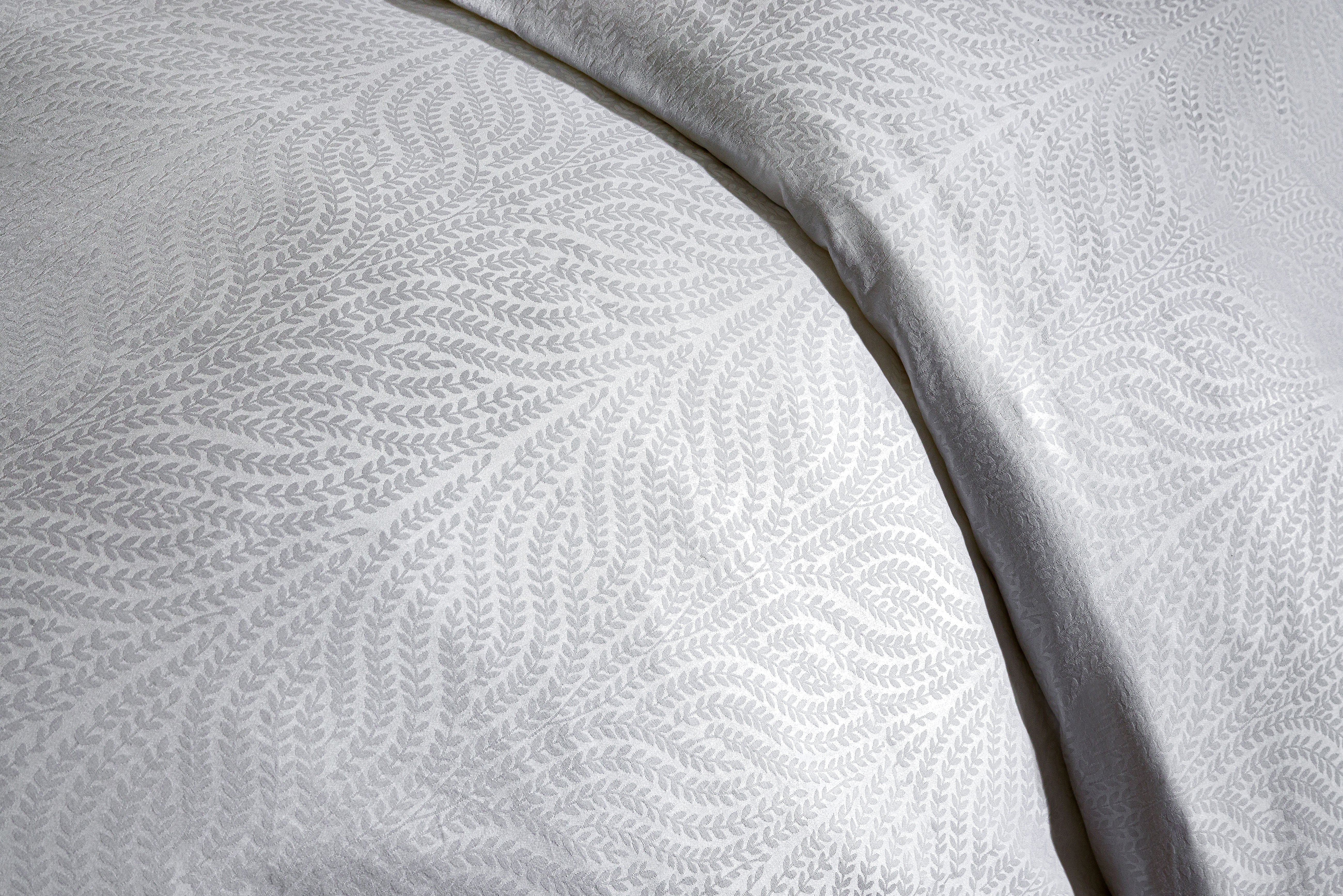 Jacquard 800 TC Leaves Duvet cover