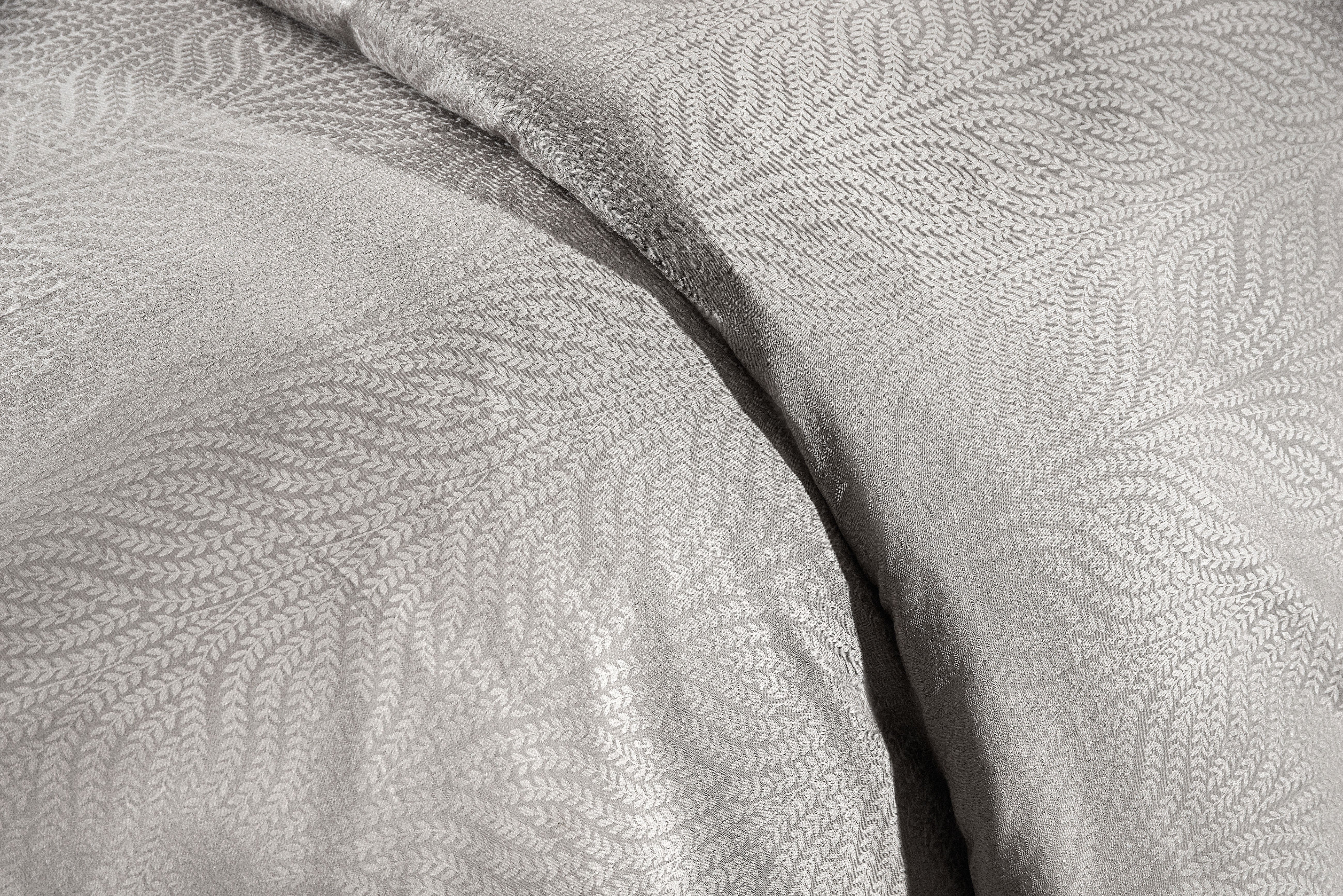 Jacquard 800 TC Leaves Duvet cover