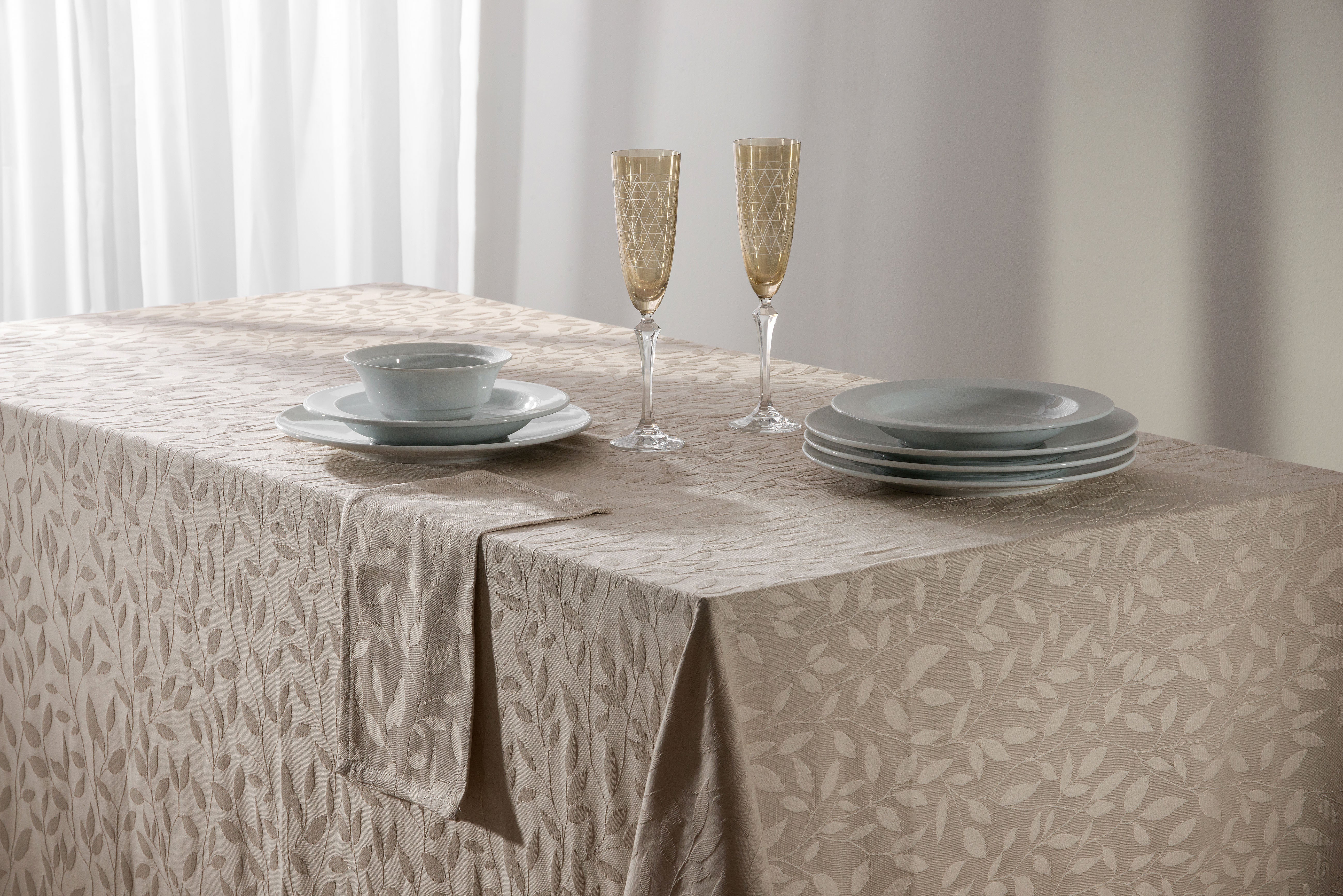 Leaves Cotton Table Linen